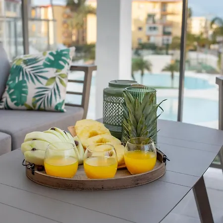 Sunny In With Outdoor Swimming Pool And Garage Parking Place Included, 300m From The Sandy