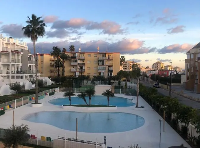 Lägenhet Sunny In With Outdoor Swimming Pool And Garage Parking Place Included, 300m From The Sandy